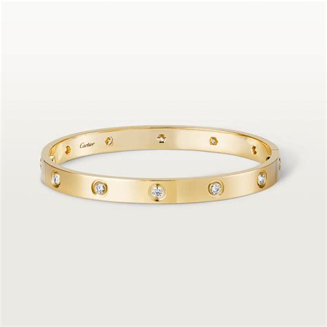 love bracelet diamonds|10 diamond cartier love bracelet.